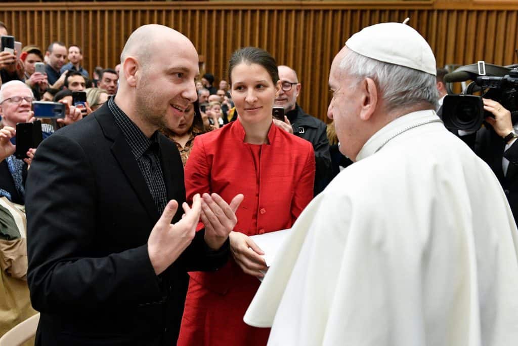 Pope Francis blessing
