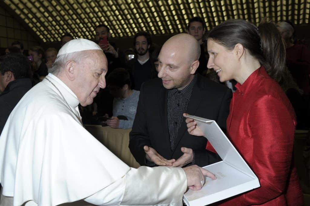 Pope Francis blessing