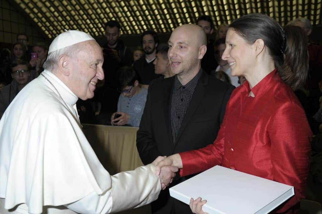 Pope Francis blessing