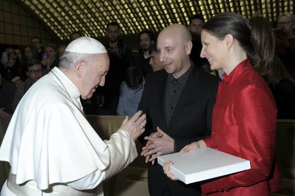 Pope Francis blessing