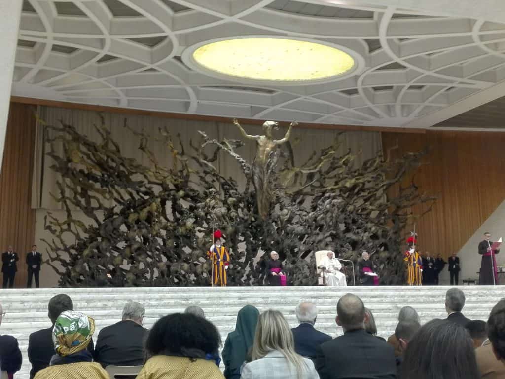 Pope Francis blessing