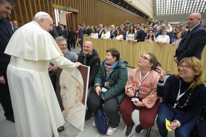 Pope Francis blessing
