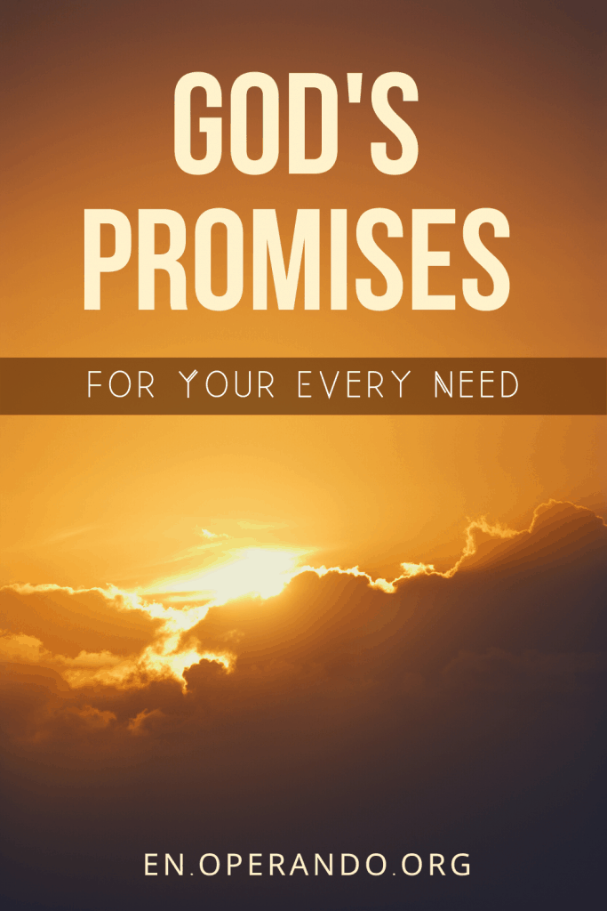 God's promises for your every need