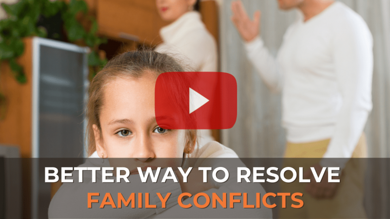 There is a better way to deal with a family conflict